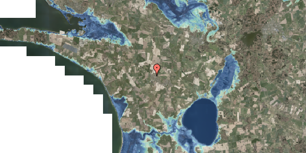 Stomflod og havvand på Birkevej 3, 4490 Jerslev Sjælland