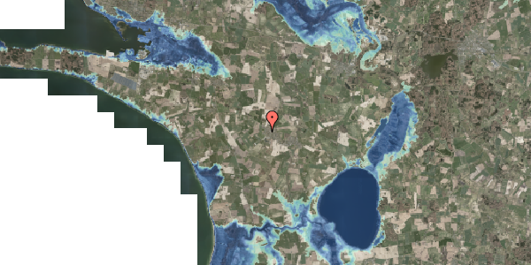Stomflod og havvand på Birkevej 10, 4490 Jerslev Sjælland