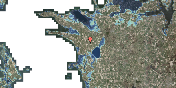 Stomflod og havvand på Hvidebækvej 2, 4490 Jerslev Sjælland