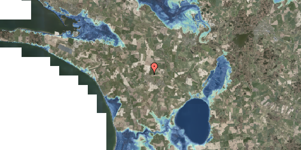 Stomflod og havvand på Møllevej 7, 4490 Jerslev Sjælland