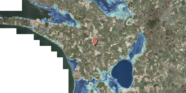 Stomflod og havvand på Pilevej 5, 4490 Jerslev Sjælland
