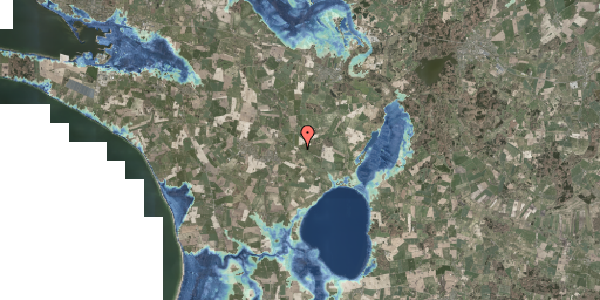 Stomflod og havvand på Vesterbygårdvej 14, 4490 Jerslev Sjælland