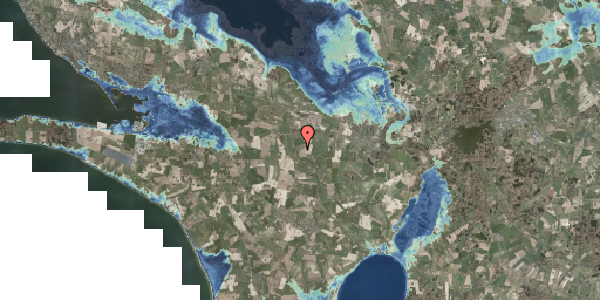 Stomflod og havvand på Værslevvej 17, 4490 Jerslev Sjælland