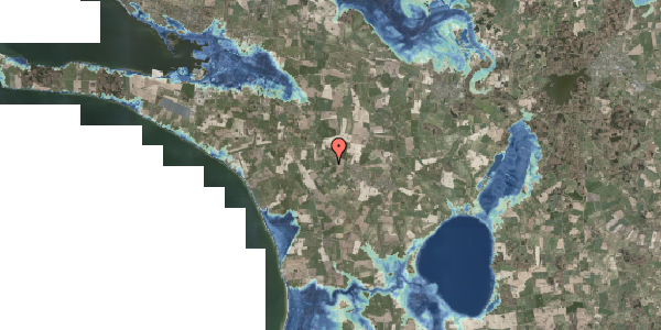 Stomflod og havvand på Yppenbjerg 12, 4490 Jerslev Sjælland