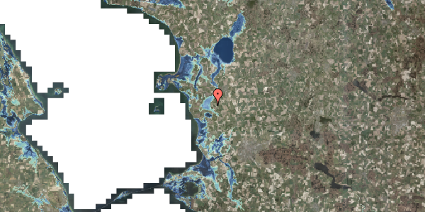 Stomflod og havvand på Bøstrupvej 45, 4270 Høng