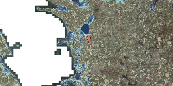 Stomflod og havvand på Fynsvej 5, 4270 Høng