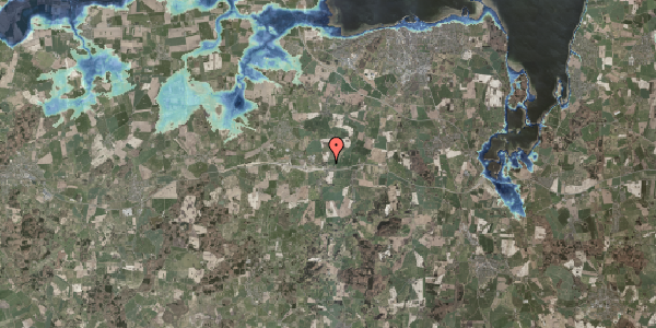 Stomflod og havvand på Søstrupvej 78, 4420 Regstrup