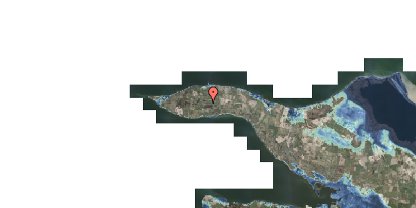 Stomflod og havvand på Røsnæsvej 394, 4400 Kalundborg