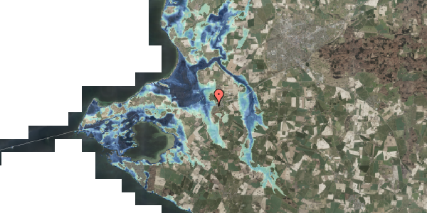 Stomflod og havvand på Borgergade 31E, st. 2, 4241 Vemmelev