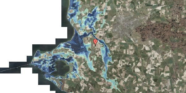 Stomflod og havvand på Hulhøjvej 19, 4241 Vemmelev