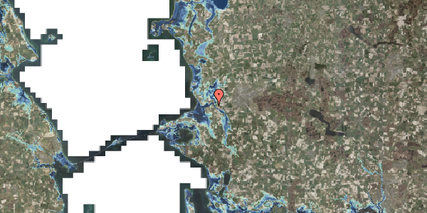 Stomflod og havvand på Tangerbjergvej 1, 4241 Vemmelev