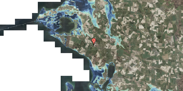 Stomflod og havvand på Korsør Landevej 544, 4242 Boeslunde