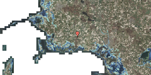 Stomflod og havvand på Venslev Enghavevej 52, 4243 Rude