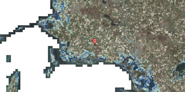 Stomflod og havvand på Venslevvej 129, 4243 Rude