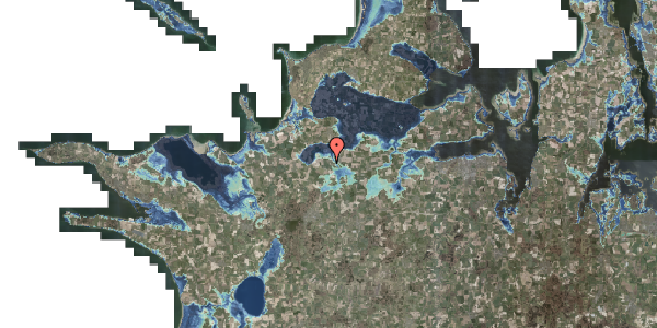 Stomflod og havvand på Landlystvej 6, 4520 Svinninge