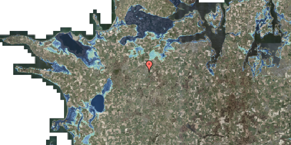 Stomflod og havvand på Lunden 1, 4440 Mørkøv