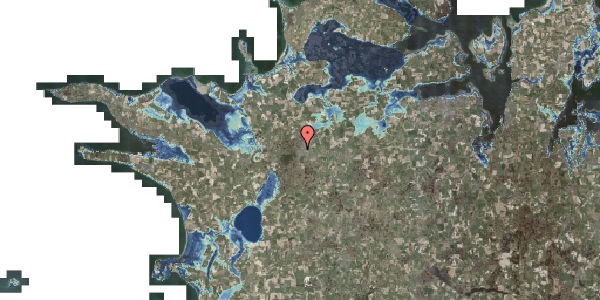 Stomflod og havvand på Skovvej 18, 4450 Jyderup