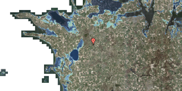 Stomflod og havvand på Åmosevej 12, 4450 Jyderup