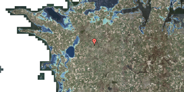 Stomflod og havvand på Åmosevej 57, 4450 Jyderup