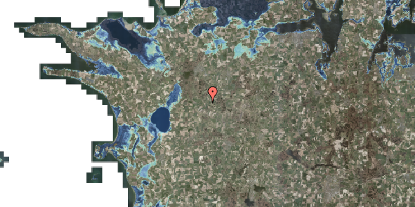 Stomflod og havvand på Åmosevej 60, 4450 Jyderup
