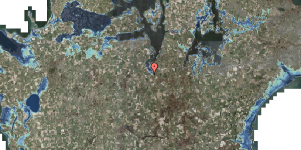 Stomflod og havvand på Kvarmløsevej 145, 4340 Tølløse