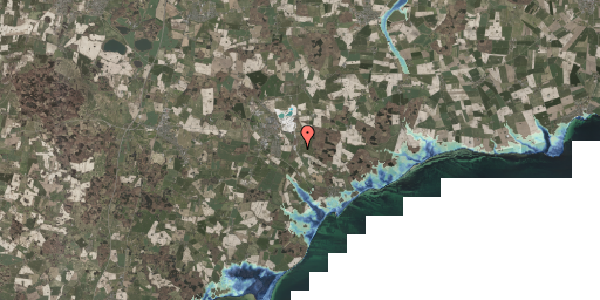 Stomflod og havvand på Søndergårdsvej 26A, 4640 Faxe