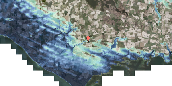 Stomflod og havvand på Frandsensvej 4, 4960 Holeby