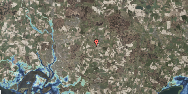 Stomflod og havvand på Kalbyvej 11, 4684 Holmegaard
