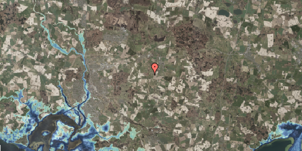 Stomflod og havvand på Kalbyvej 17, 4684 Holmegaard