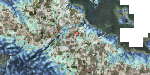 Stomflod og havvand på Skovhusevej 24, 4953 Vesterborg