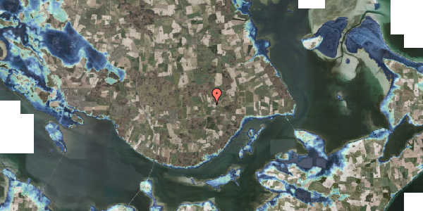 Stomflod og havvand på Bondegårdstræde 15, 4772 Langebæk