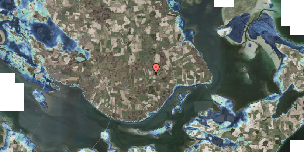 Stomflod og havvand på Bondegårdstræde 17, 4772 Langebæk