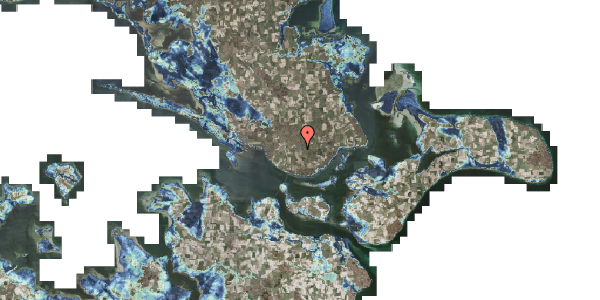 Stomflod og havvand på Vordingborgvej 42, 4773 Stensved