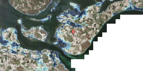 Stomflod og havvand på Fanefjord Haven 22, 4792 Askeby