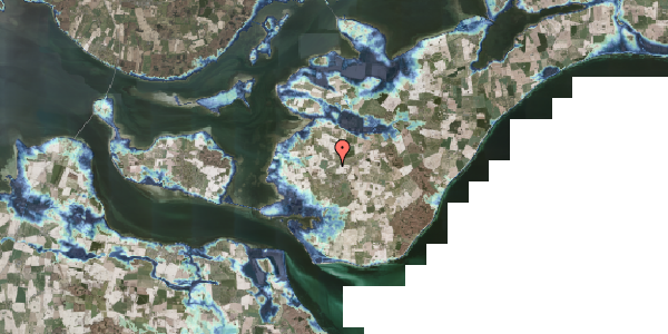 Stomflod og havvand på Grønsundvej 275, 4792 Askeby
