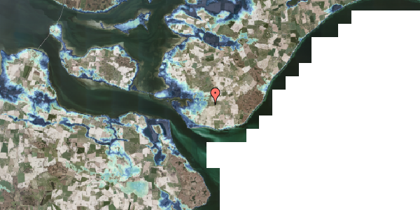Stomflod og havvand på Hårbøllevej 53, 4792 Askeby