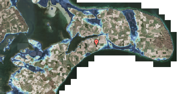Stomflod og havvand på Lindegårdsvej 22, 4780 Stege