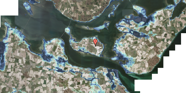 Stomflod og havvand på Mosedalen 68, 4793 Bogø By