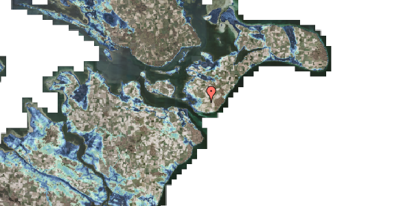 Stomflod og havvand på Savværksvej 4C, 4792 Askeby