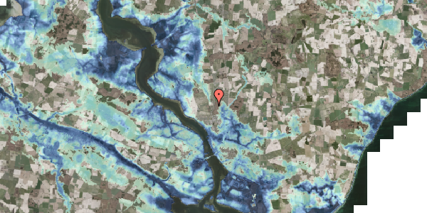 Stomflod og havvand på Kraghave Gaabensevej 82, 4800 Nykøbing F