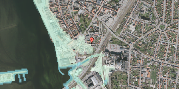 Stomflod og havvand på Løyesgade 24, 4800 Nykøbing F