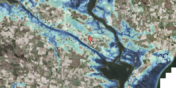 Stomflod og havvand på Niels Clausens Vej 2A, 4891 Toreby L