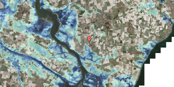 Stomflod og havvand på Vandværksvej 41, 4800 Nykøbing F