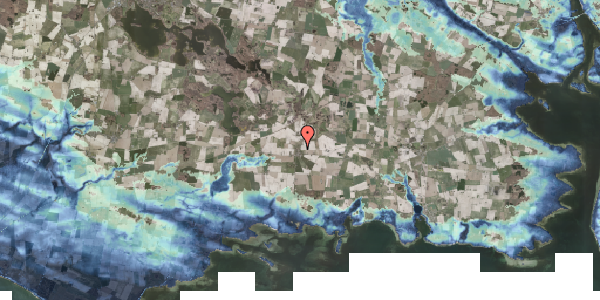 Stomflod og havvand på Karlebyvej 18, 4894 Øster Ulslev