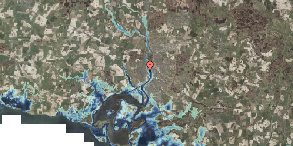 Stomflod og havvand på Karrebækvej 26, 4700 Næstved