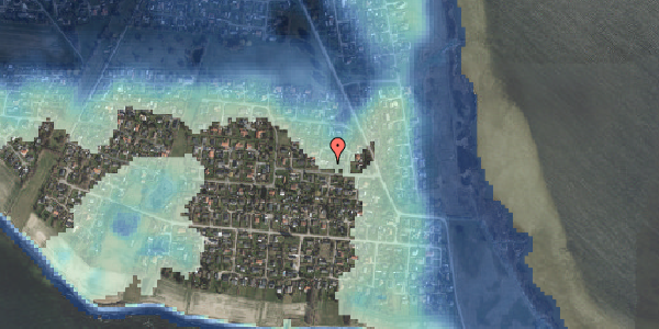 Stomflod og havvand på Krageholmsvej 7, 4736 Karrebæksminde