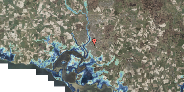 Stomflod og havvand på Odensevej 54C, 4700 Næstved
