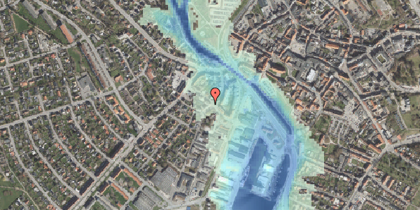Stomflod og havvand på Præstestræde 6B, 1. tv, 4700 Næstved