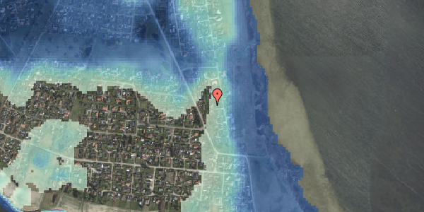 Stomflod og havvand på Strandagervej 20, 4736 Karrebæksminde