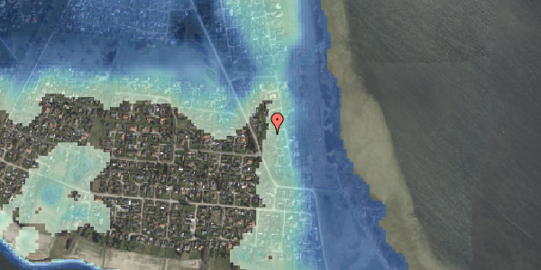 Stomflod og havvand på Strandagervej 22, 4736 Karrebæksminde